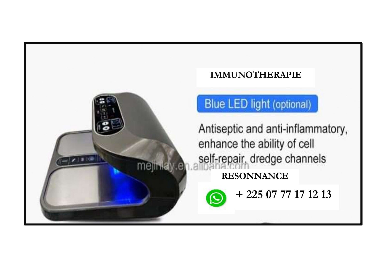 Tera Hertz immunotherapy Rayon Bleu